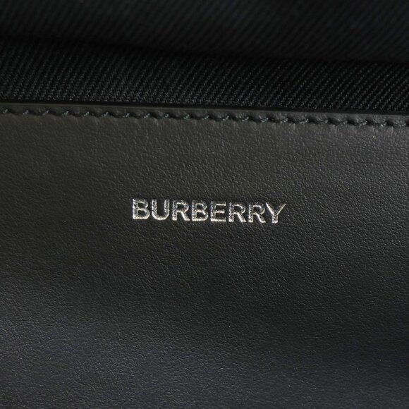 Burberry Sonny House Check Canvas Funny Pack Belt Bag Navy Grey - Picture 14 of 14